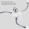 Adjustable 3/4/5/6 in 1 E27 Splitter Socket Adapter E27 Standard LED Bulbs