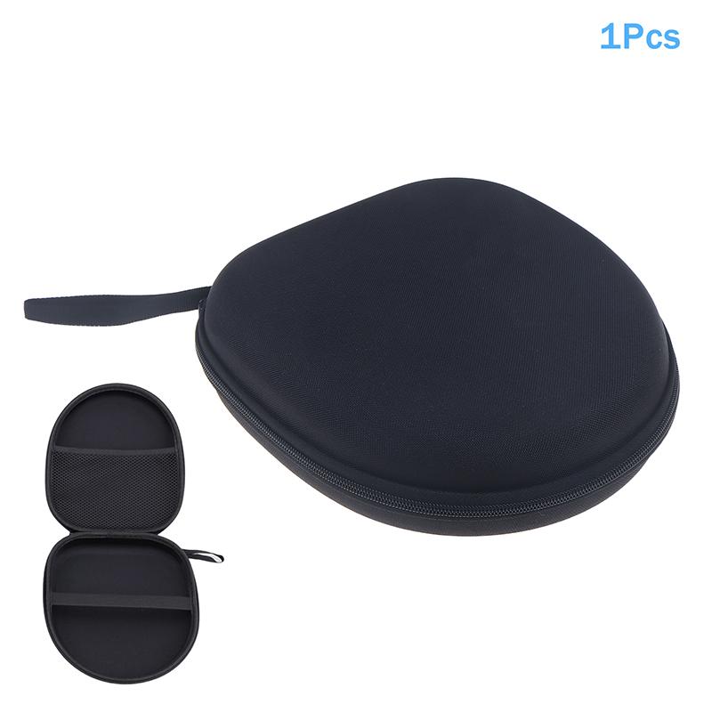 High-Capacity Headset Headphone Case Earphones Shockproof Storage Box Hard Shell Eva Headphone Zipper Protective Bag Universal