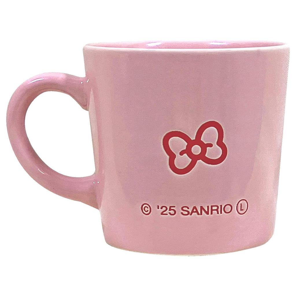Sanrio Size Microwave and Dishwasher Character Made in 308122 "My Melody" Mug, M, Approx. 260ml, Safe, Water-Repellent, Pink, Goods, Japan,