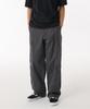 Cotton Wide Multi-Pocket Cargo Pants [Dark Gray]