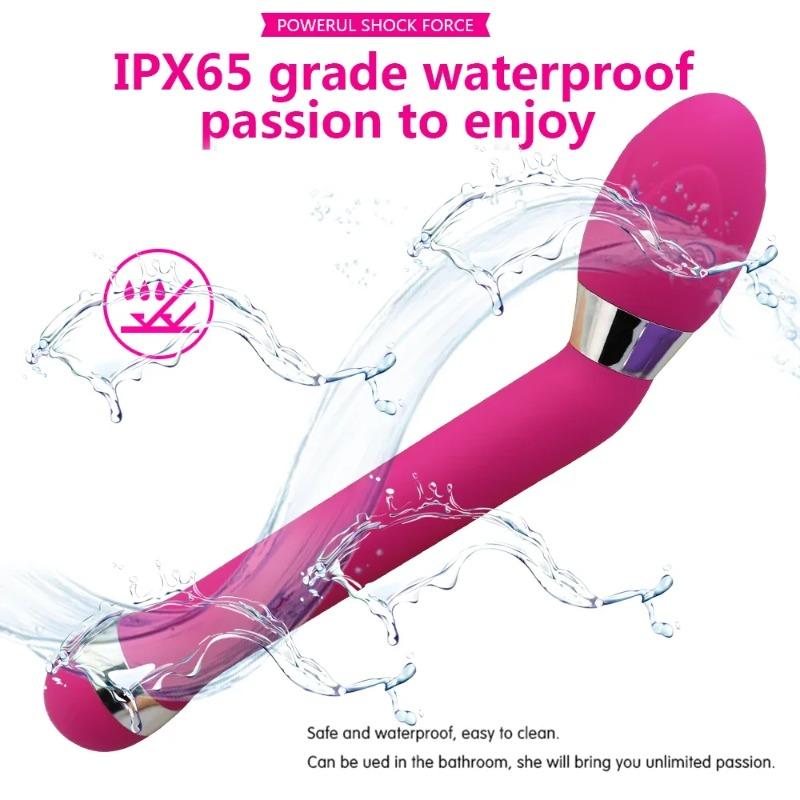 G-Spot & Clit Vibrator with Anal Stimulation – Triple Pleasure Sex Toy for Women Rechargeable Adult Vibrating Dildo&Masturbator