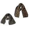 Fashionable Animal Pattern Scarf Soft Warm Neck Wrap Shoulder Shawal Headwrap For Lady And Women