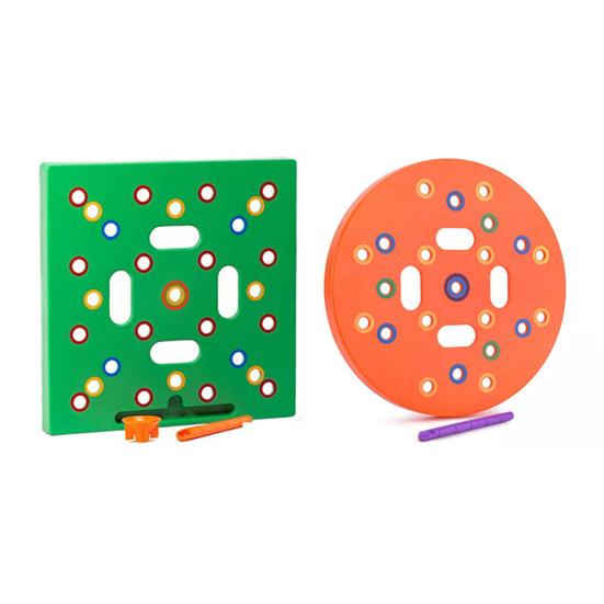 Seeds Planting Template Color-Coded Seeds Spacer Tool Reusable Gardening Dibber