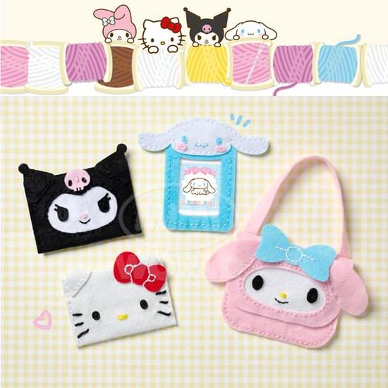 How to make a Sanrio Characters mini bag by sewing, a popular character in Korea