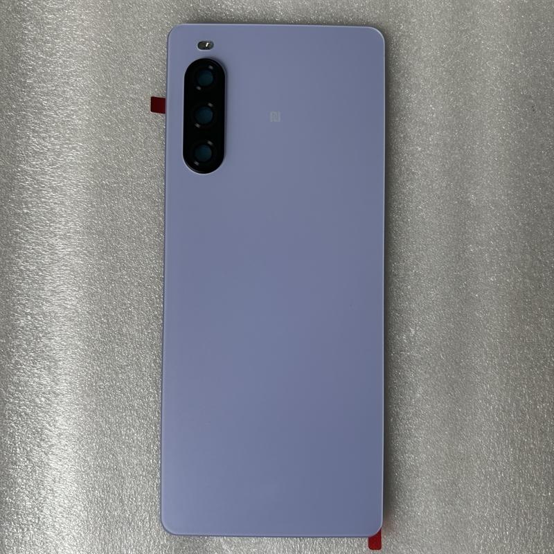 Per Sony Xperia 10 V 6.1" XQ-DC72 XQ-DC54 Cover Posteriore Batteria in Plastica Sportellino Posteriore + Lente Fotocamera Riparazione Sostituzione