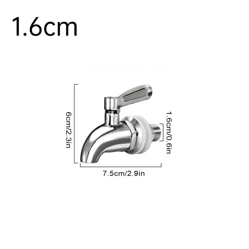 Beverage Dispenser Replacement Spigot Stainless Steel Dispenser Faucet Cold Beer Drink Juice Wine Barrel Faucet
