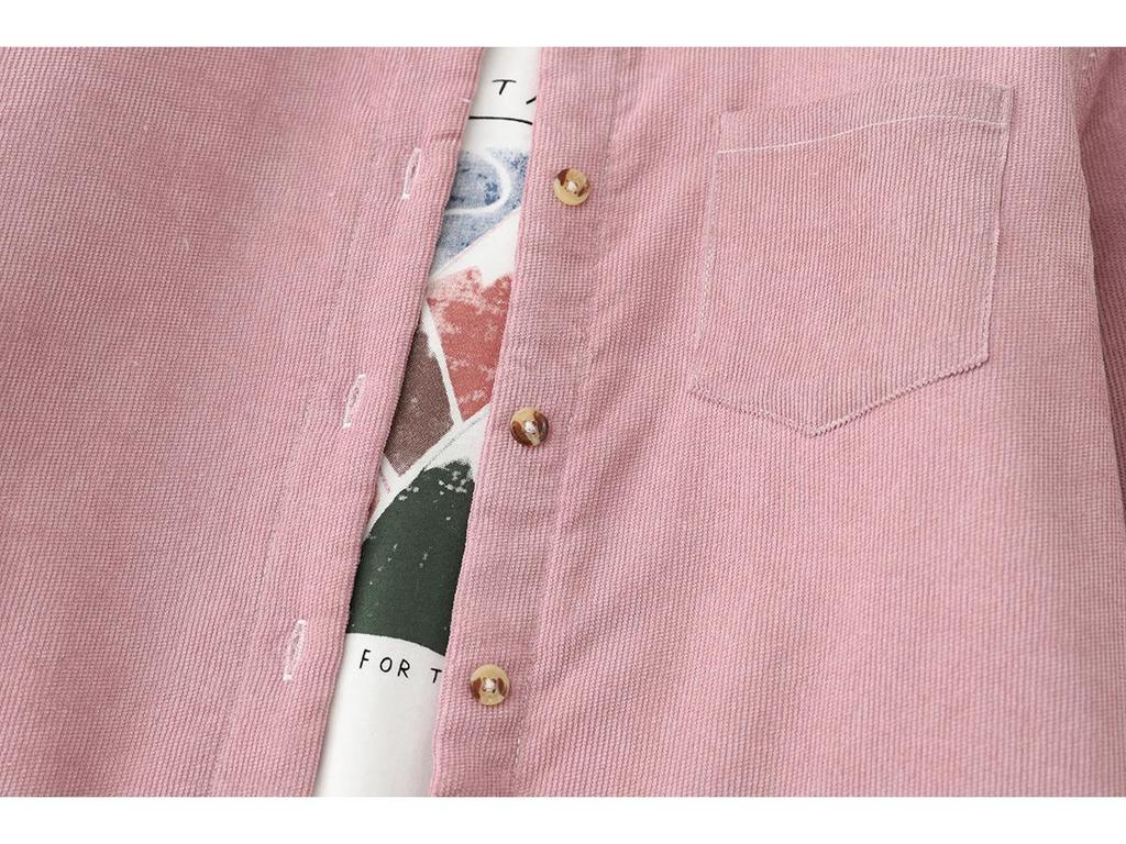 Chemise décontractée rétro 2024 pour femme à manches longues en velours respirant – Nouvelle collection Automne/Hiver