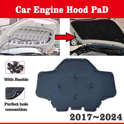 Car Engine Hood Sound Mat For BMW X3 X4 G01 G02 2017-2024 2003 2022 2021 Heat Insulation Fireproof Pads Car Lnterior Accessories