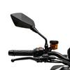 2Pcs/Pair Universial M10 10mm Electric Vehicle Handlebar Mirrors Motorcycle Rear View Mirror HD Wide Angle 360° Rotating Mirror