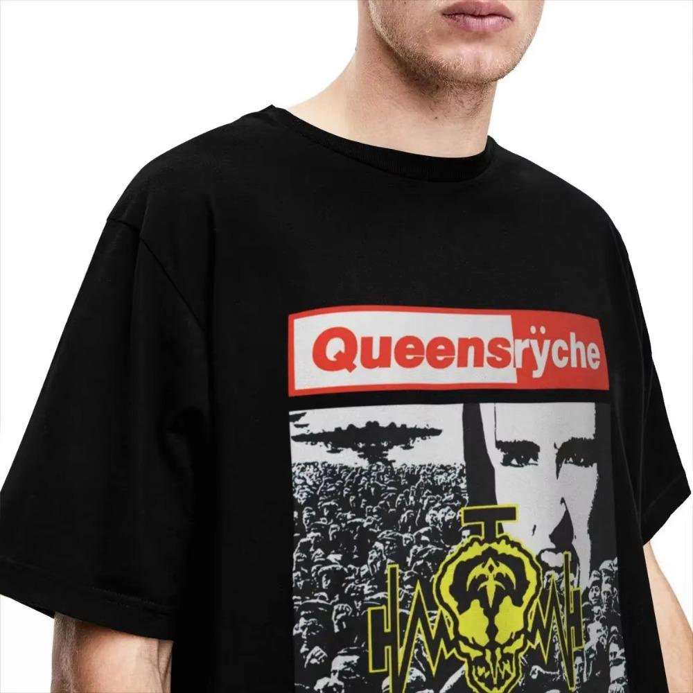 Queensryche Operation Mindcrime för Män Kvinnor T-shirts Merch Unik T-shirt T-shirt Unika Kläder