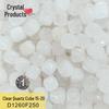 White Transparent Crystal Pebbles for Landscaping, Fish Tanks, Buddha Offerings, and Flower Pots