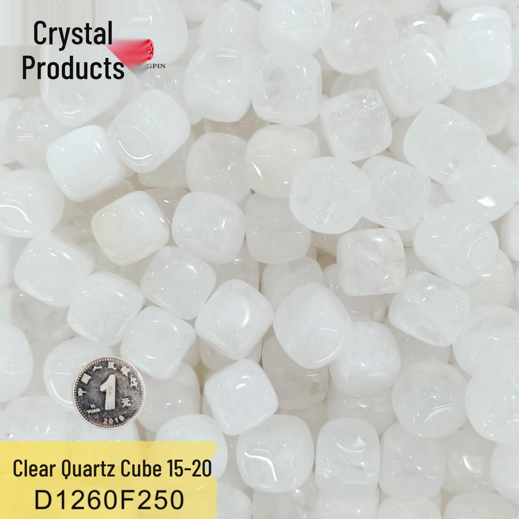White Transparent Crystal Pebbles for Landscaping, Fish Tanks, Buddha Offerings, and Flower Pots