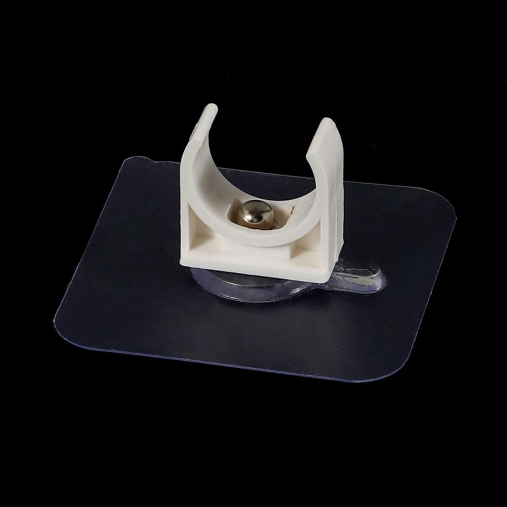 1/5Pcs Punch-free Water Tube Holder Garden Irrigation Tube Clip Connector Self-adhesive Pipe Clamp