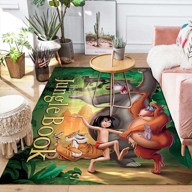 Jungle Tales Rug Floor Mat for Living Room or Bedroom Soft and Comfortable Carpet a Gift for Birthday and Holiday.DFF0925004