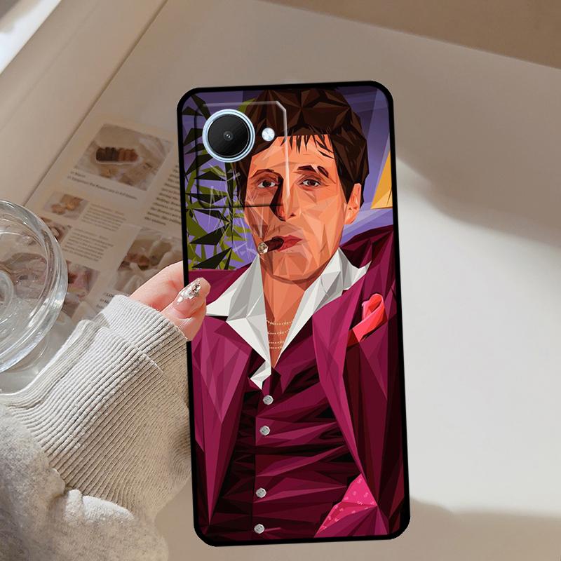 Scarface 1983 Movie For Realme 13 12 10 11 14 Pro Plus GT 6T 6 5 GT7 Pro C61 C55 C53 C51 C21Y C25S C75 C67 Case