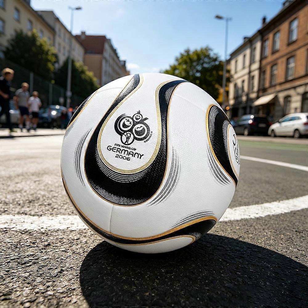 2006 Germany Black World Cup Soccer Ball for Training and as a Gift