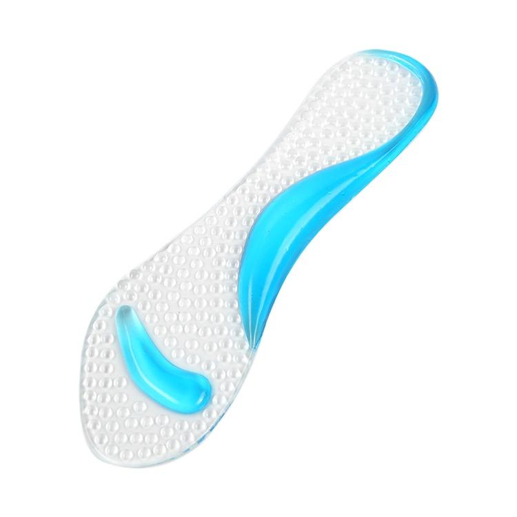 

Two Seven Point Pad High Heels Arch Support Insole GEL Transparent Washable Women Flat Sole Pad Comfort One Size