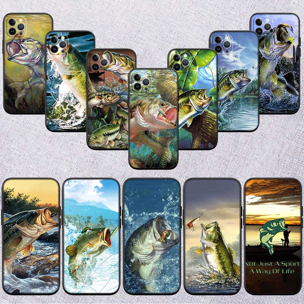 RE4 Angling Go Fishing Phone Case for Samsung Galaxy S20 S21 S22 Ultra FE + Plus A21S A22 A24 A25 A26 A30 A30S A31