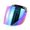 3-Snap visors Len Shield for Motorbike Helmet Flip Up Down Open Face Anti Glaring