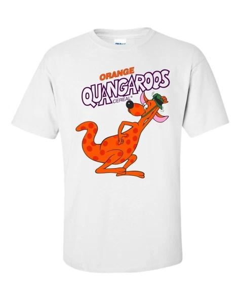 QUANGAROOS CEREAL T-T-shirt / QUAKER QUISP QUAKE- BEAUTIFUL GRAPHICS! S