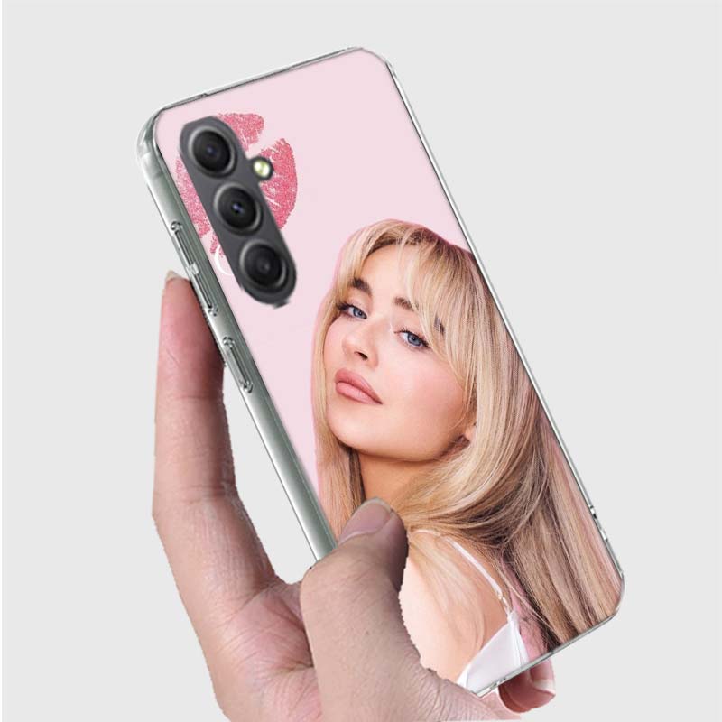 Singer S-Sabrina C-Carpenter Phone Case for Samsung Galaxy A54 A14 A24 A34 A17 A37 A57 A55 A35 A25 A15 A16 A26 A36 A56 A13 A23 A