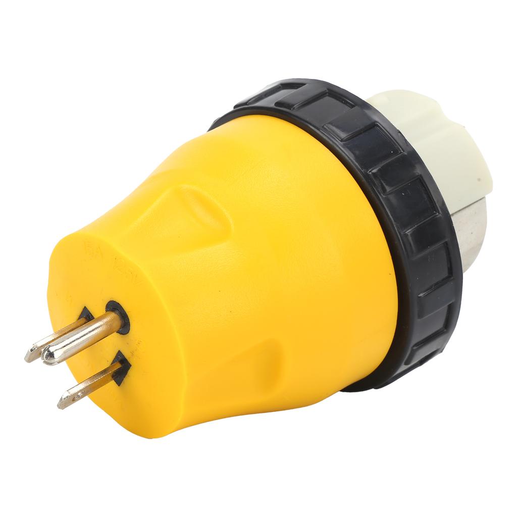 RV Electrical Locking Adapter 15A Male To 50A Female Twist Lock Power Cord Connector