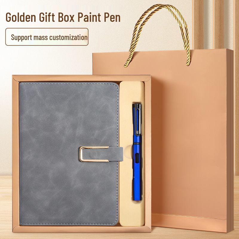 Luxury Logo Notebook Gift Set - Business Pages, Perfect for Corporate Souvenirs
