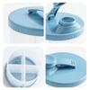 Portable Infant Milk Powder Box 4 Grids Newborn Milk Powder Container  Outdoor