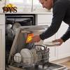 Heavy Duty Magnetic Sign Clean Dirty Dishwasher Magnet, Acrylic Cartoon Animal Sign, Reusable Magnet Double-Sided & for Kitchen Decoration