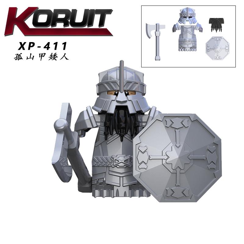 1 STÜCK LOTR Elfen Soldat Orks Armee Figuren Rüstung Wache Krieger Bogenschütze Mittelalterliche Ritter Bausteine Steine Spielzeug für Kinder Geschenke