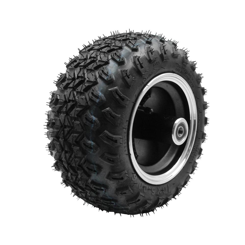 10x6.00-6 Tire Belt Hub for Citycoco Electric Scooter Hub Motor Wheel Thickened Anti-Slip Tubeless Tire Accessories