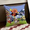 Cute AAnpanman anime Cushion Cover Reversible Soft Durable Pillow Cover Home  Car MultiScene Use for Daily Comfort