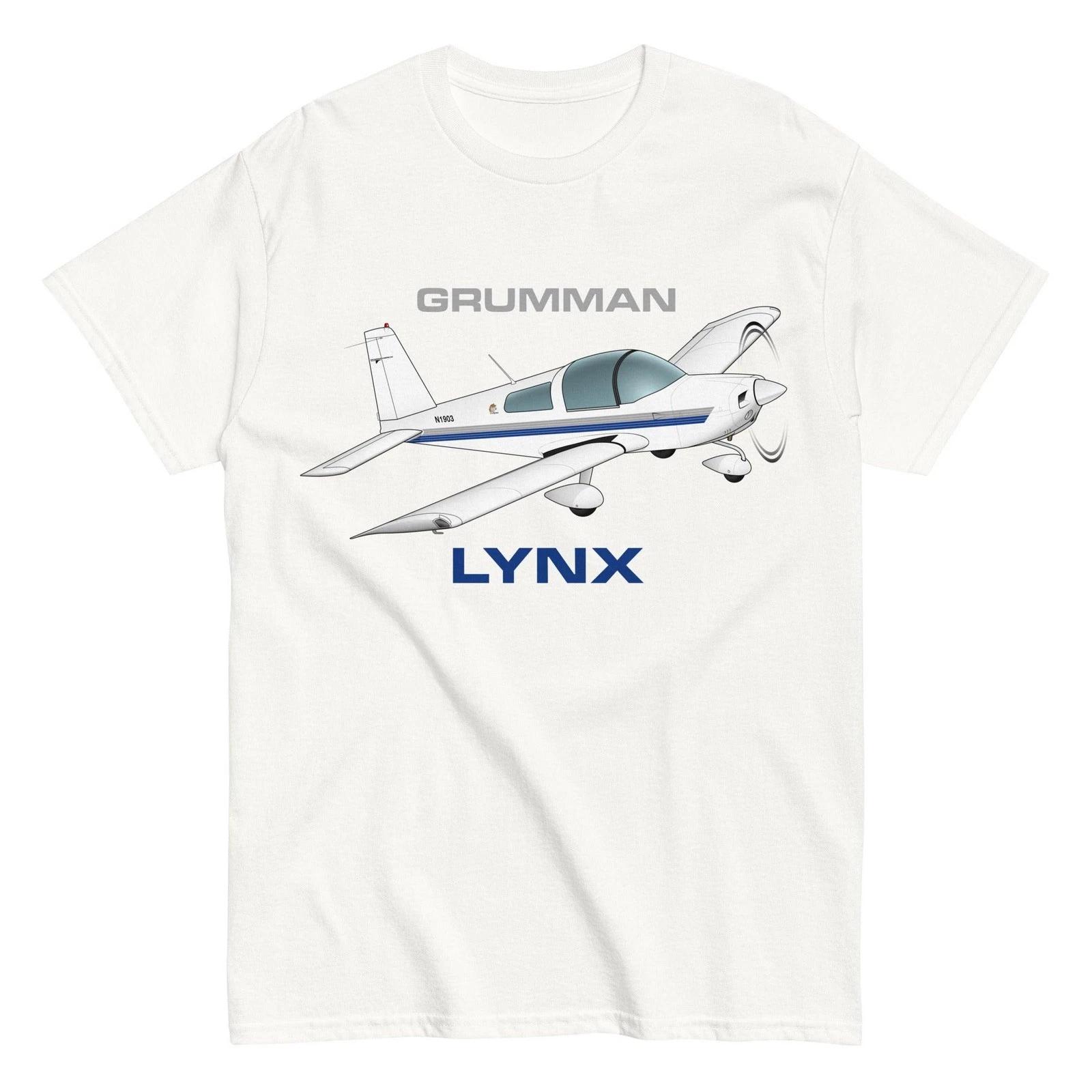 

Grumman Lynx Airplane T-Shirt (AIR7ILCPE-BG1) - Add Your N# 4XL