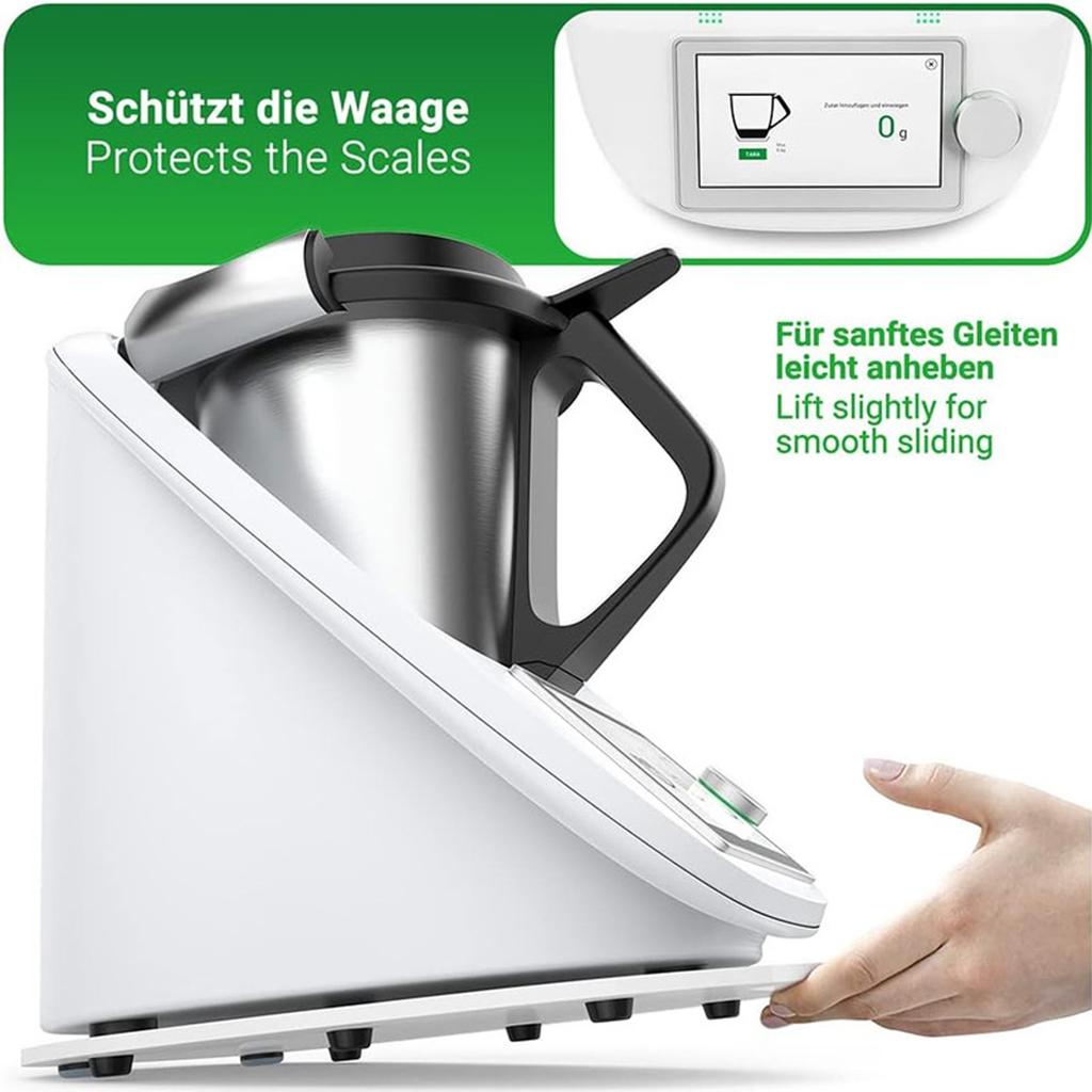 Stand Mixer Cooker Coffee Maker Sliding Mats Moving Kitchen Appliance Non Slip Pad Mixer Mover Fit For Thermomix TM5 TM6