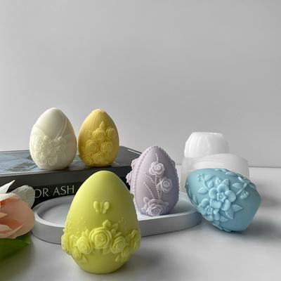 DIY Osterei Silikonform Handgemachte Aroma Kerze Gips Osterdekoration Formen Kerzenherstellungszubehör