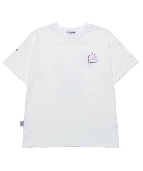 Godique French Bulldog T-Shirt White White/L