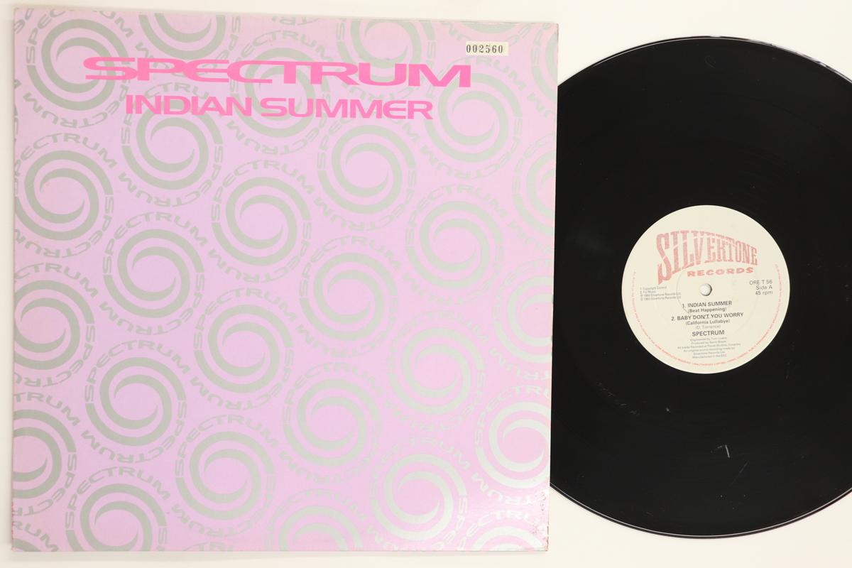 

12inch Record SPECTRUM Indian Summer ORET56 SILVERTONE RECO 1993 UK Rock Used