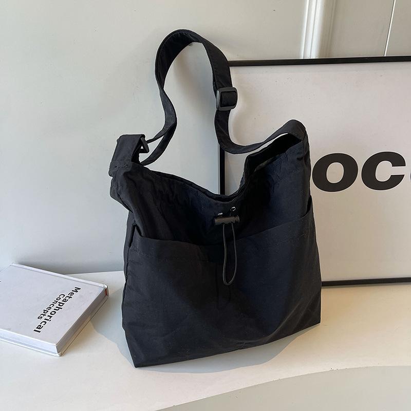Nylon Cloth Bag, Women's Tote Bag, Large Capacity, Summer Can Be Messenger, New Versatile Shoulder Class Commuter Bag