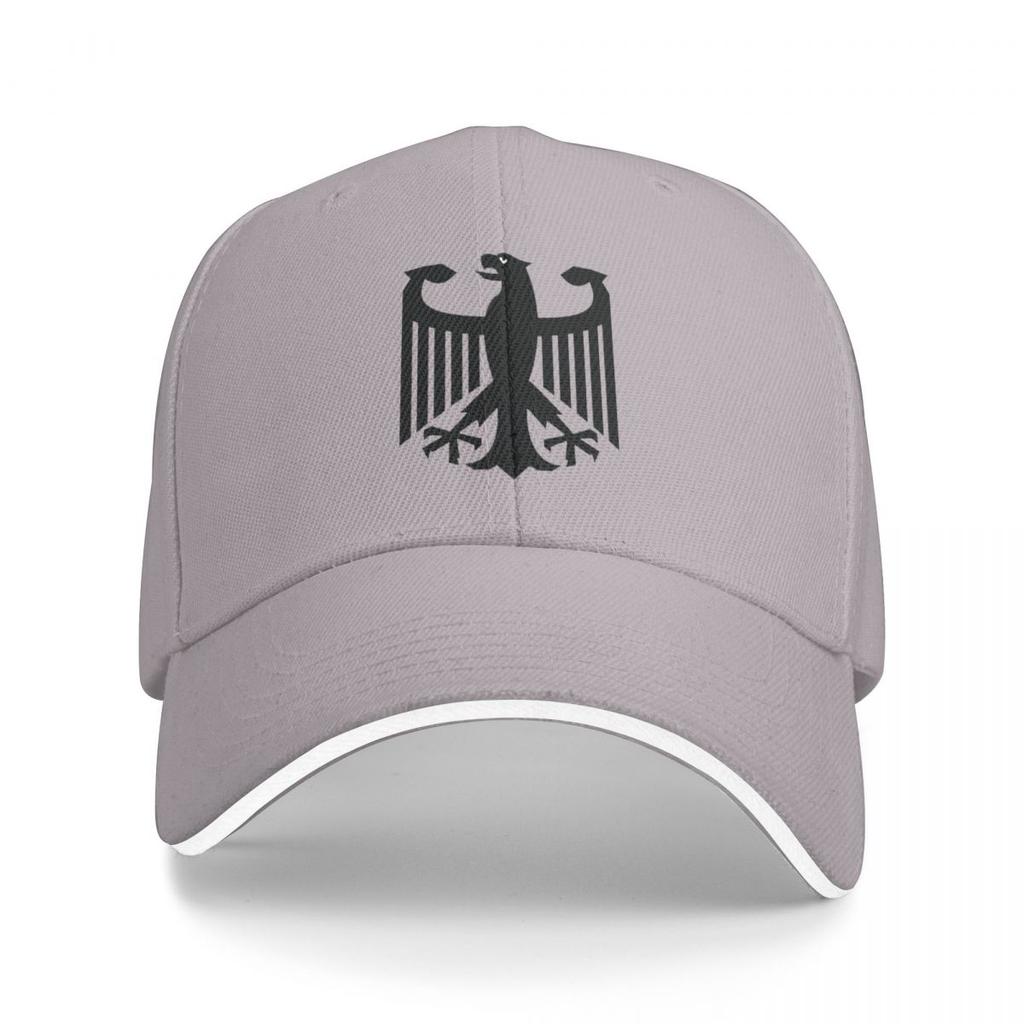 Wappen von Deutschland Baseballkappen Snapback Baseballmützen Atmungsaktiv Lässig Kappe Outdoor Unisex