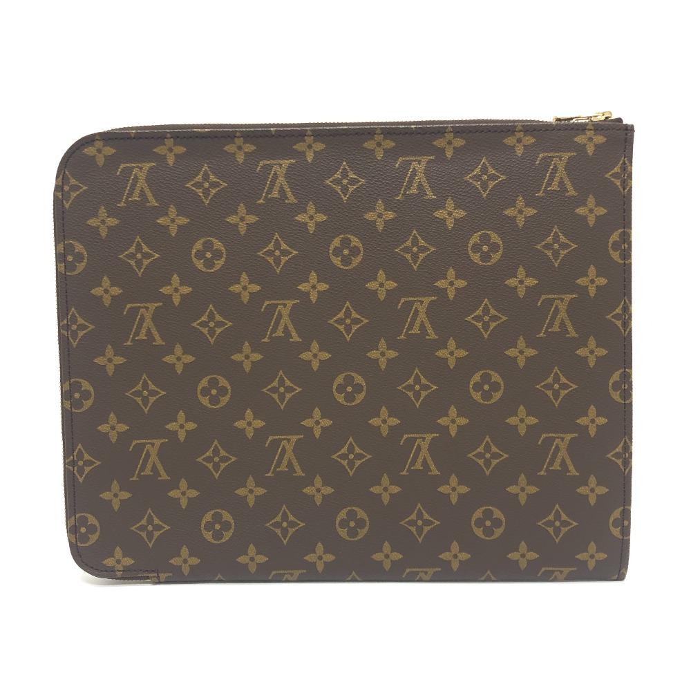 Louis Vuitton M53456 Posh-Document Dokumentmappe L-formet glidelås Clutchveske