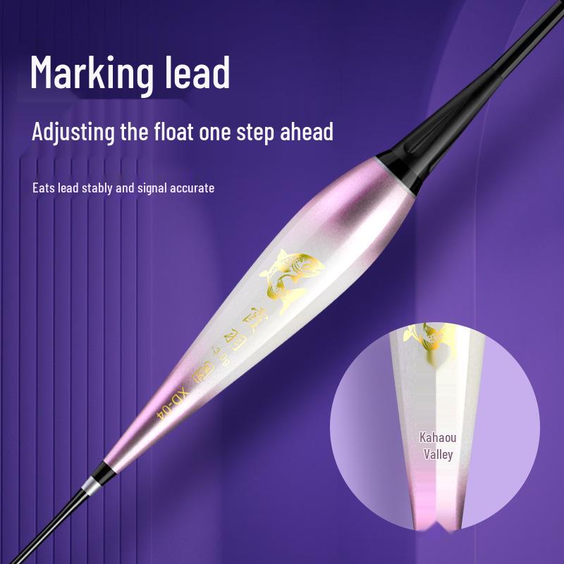 High Sensitivity Color-Changing Electronic Fishing Float for Day & Night Use