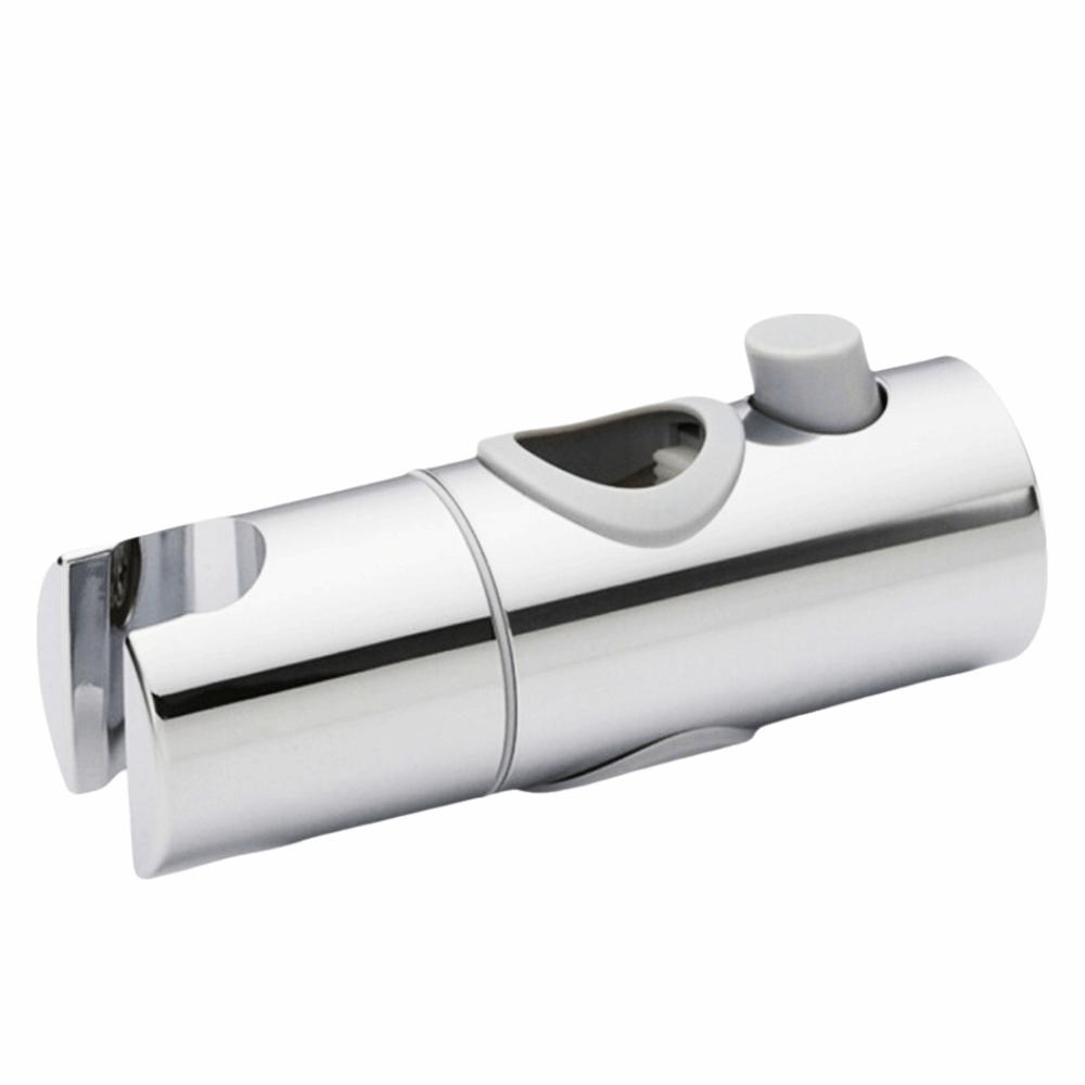 Polished Chrome Slide Bar Bracket Adjustable Height Shower Sprayer Mount Bracket Holder Shower