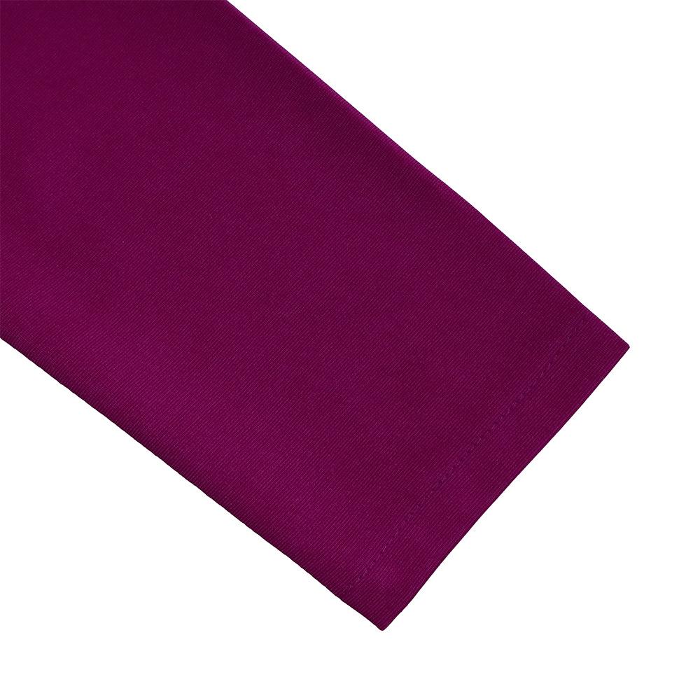 JKASHDK Moda dama toamna iarna imprimeu culoare uni maneca lunga talie inalta rochii de cocktail si seara