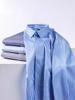 Men's 2024 Modal Striped Long Sleeve Stretch Shirt - Hidden Placket, Wrinkle-Resistant