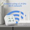 WiFi Temperature Sensor Indoor Thermometer and Hygrometer Tuya Smart Devices Smart Home Products Remote Monitoring