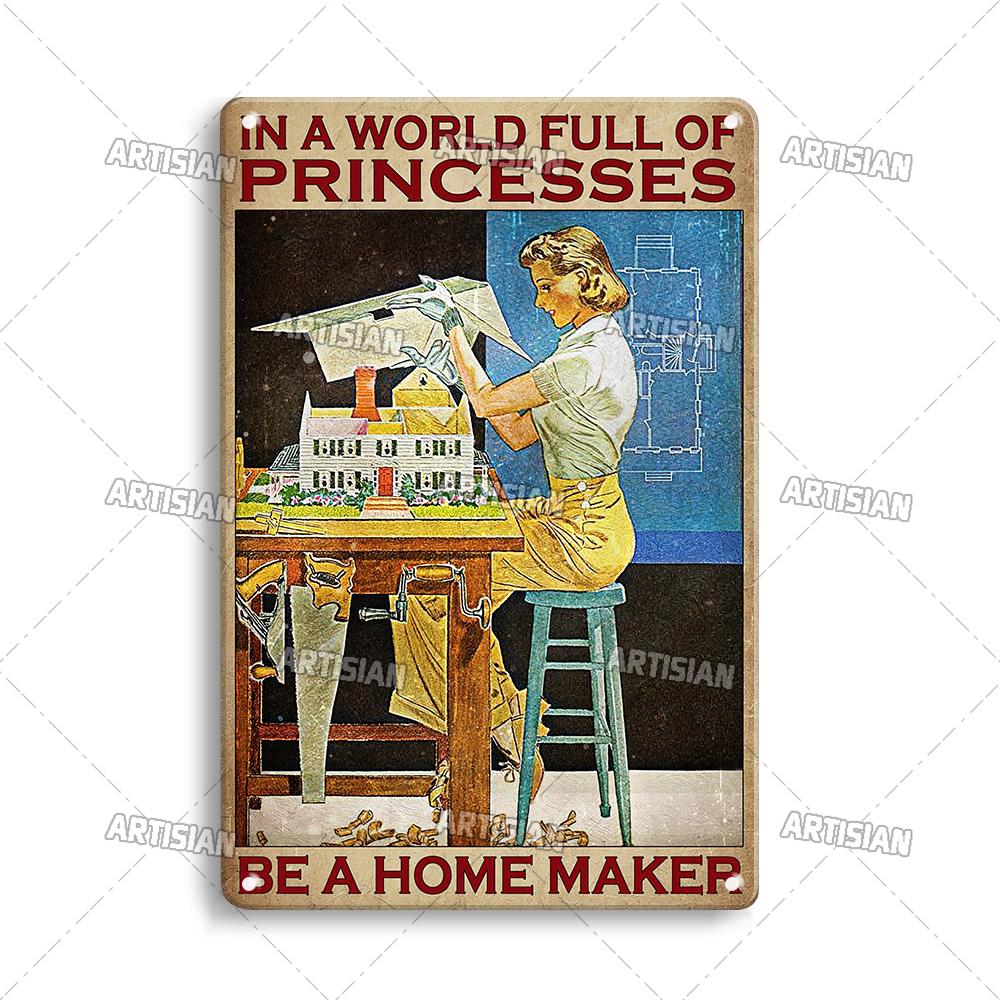 

Rusty Engineer Metal Poster Vintage Metal Tin Sign Classic Worker Metal Plaque Man Cave Home Club Industrial Decor 7.8x11.8inch