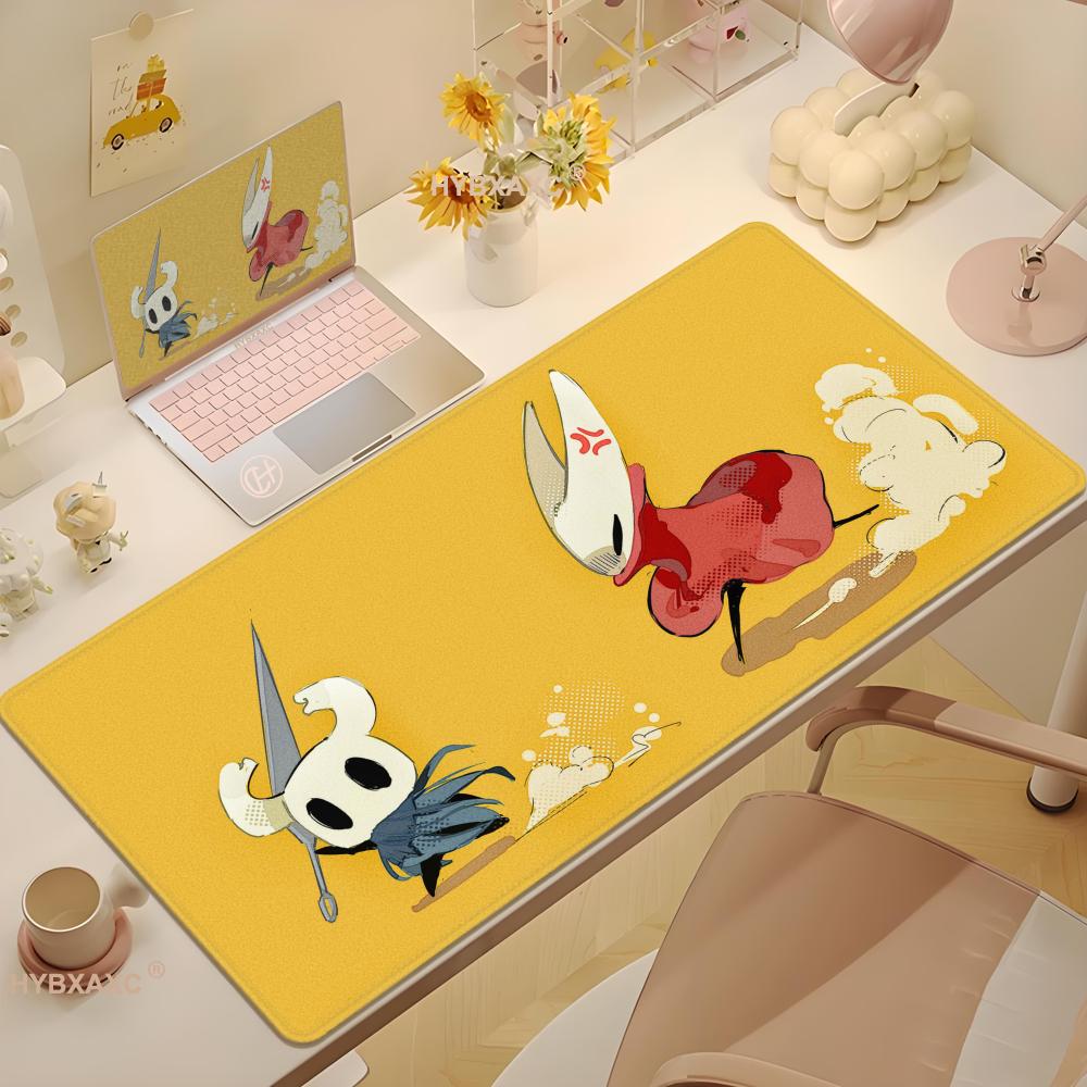 Stampa HD Cool Mousepad Hollow Knight Silksong Tappetini per Tavolo Mousepad per Computer Aziendale Tappetino Grande per Scrivania Mousepad XXL per PC Gamer