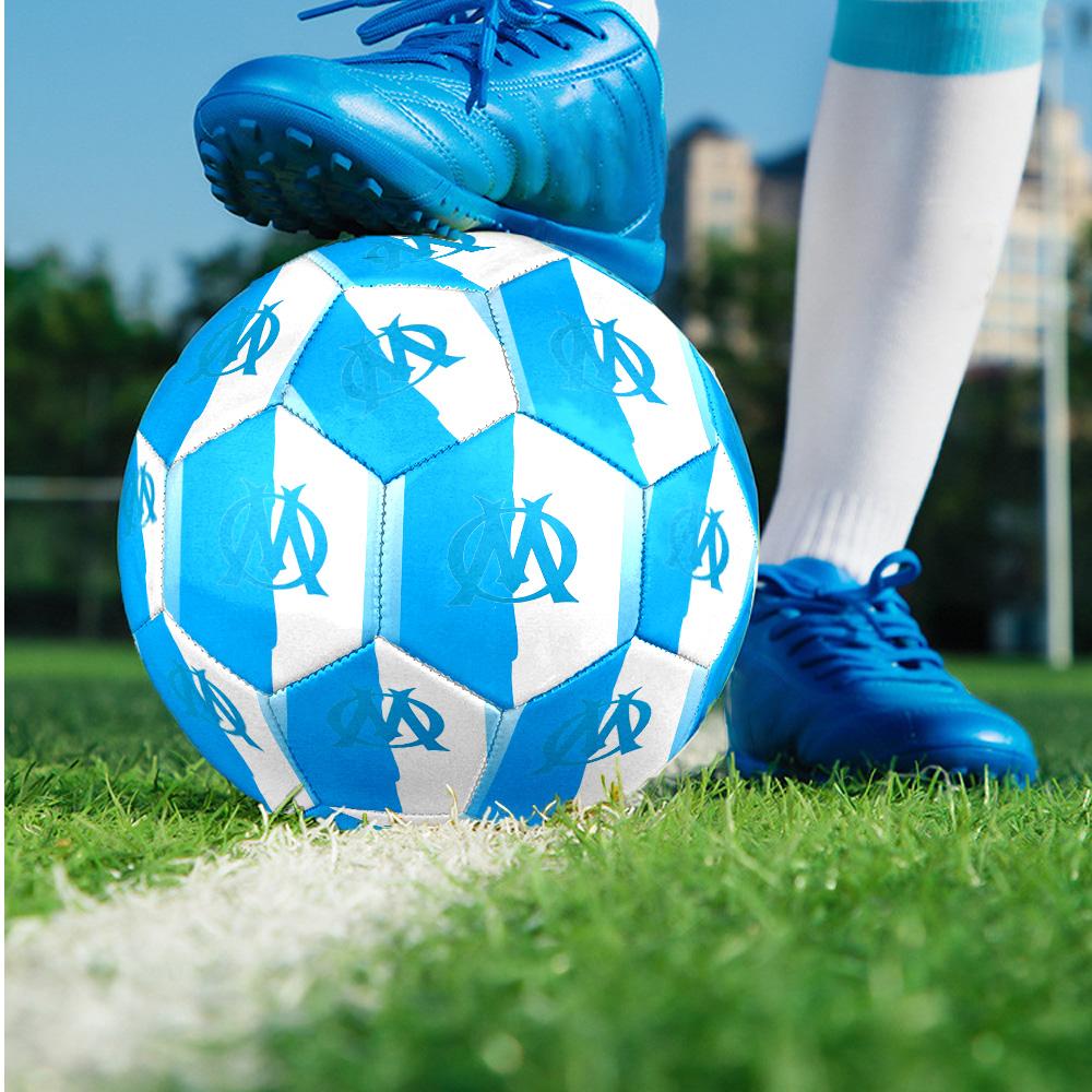 Olympique Marseille Thema Größe 5 Match Fußball Professioneller Outdoor Fußball Weiche Haptik Trainingsball
