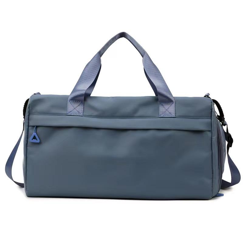 Dry and wet separation yoga bag fashionable simple wind fitness bag candy color fashion handbag