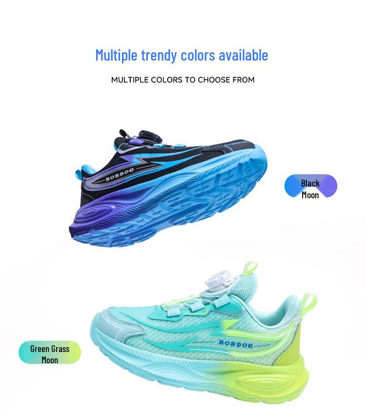 Babudou Sports Shoes for Boys - 2026 Spring/Autumn Breathable Mesh Sneakers for Kids